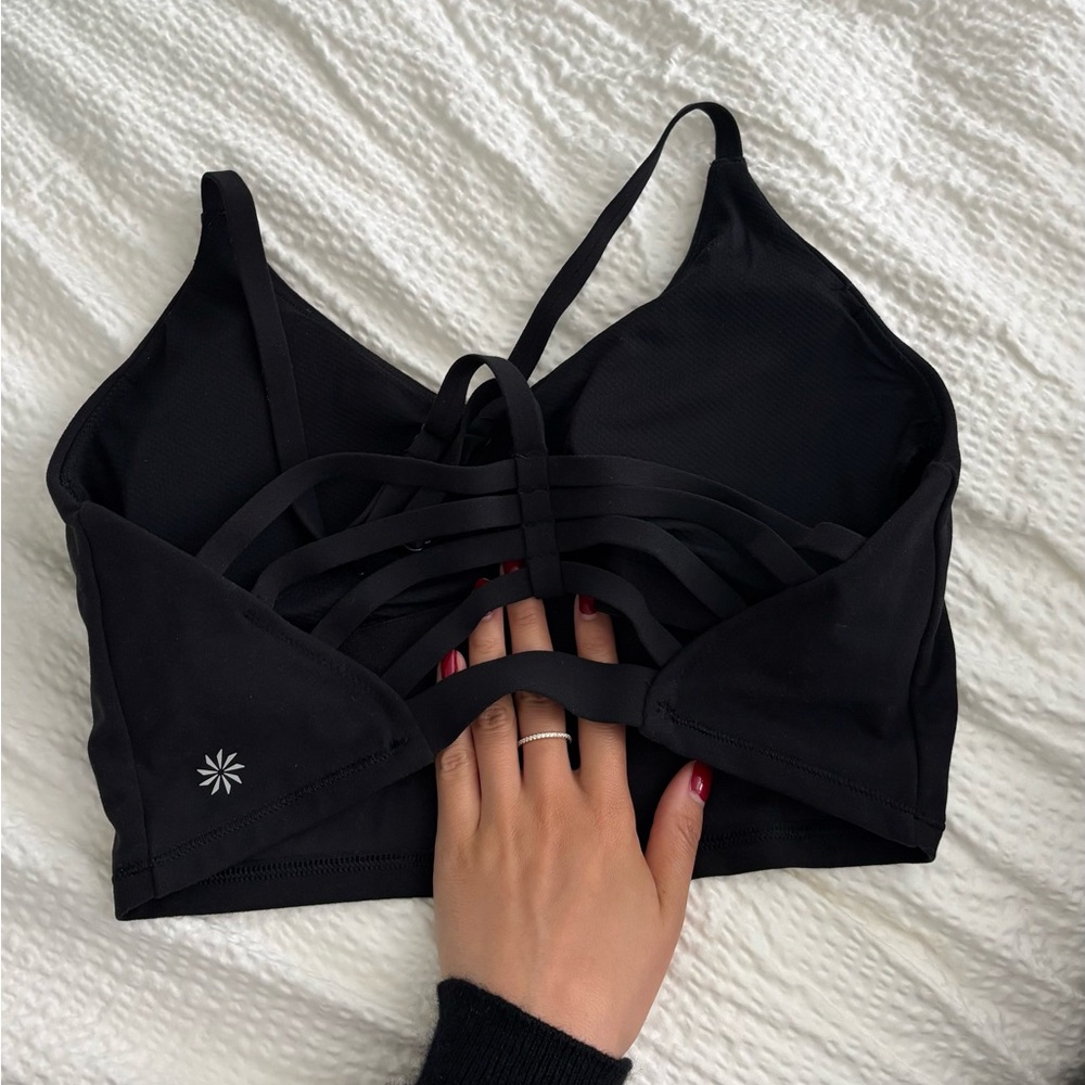 Athleta Elation Strappy Crop Top Bra A-C - Picture 3 of 4